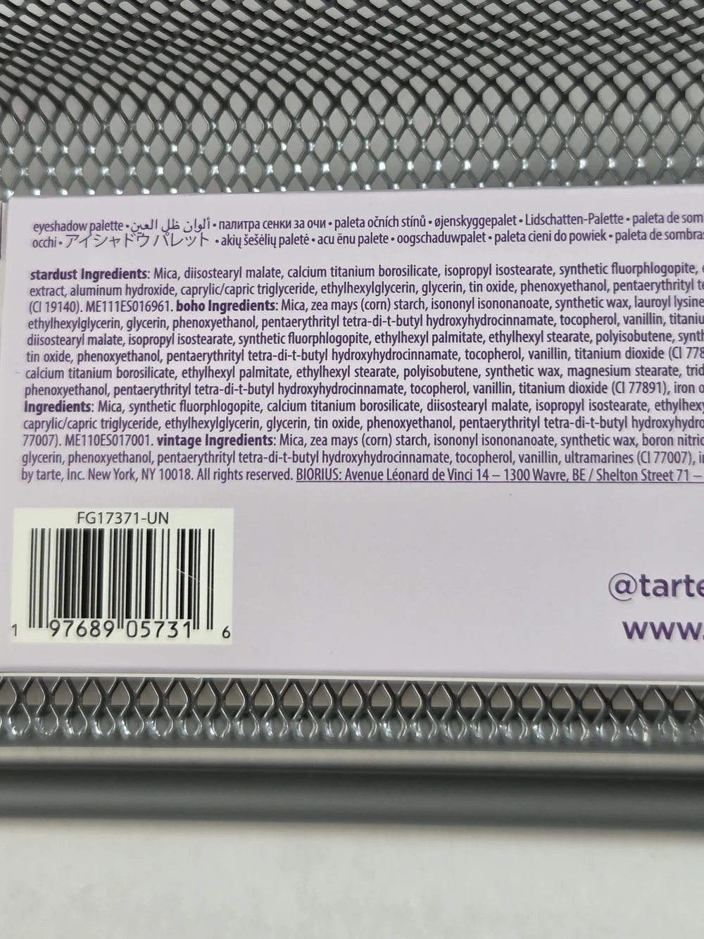Tarte Flower Power Amazonian Clay Eyeshadow Palette - Neutral Tones Flower Power